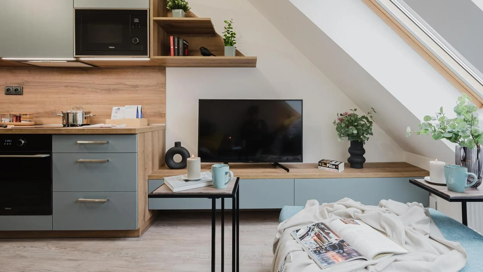 Apartment Prague Days - Attic 1Bdr Apt - Workspace - Garage - Smichov
